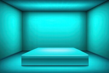 Product podium with textured background