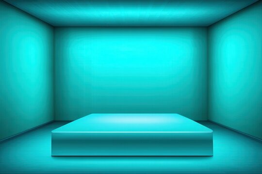 Product podium with textured background