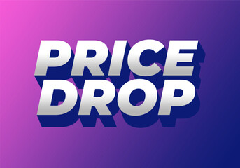 Bold Price Drop Announcement Graphic