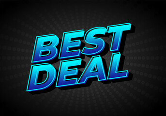 Best Deal Text Graphic design