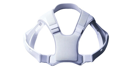 Smart posture corrector device, Transparent background, PNG file