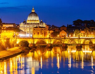saint peter basilica rome italy