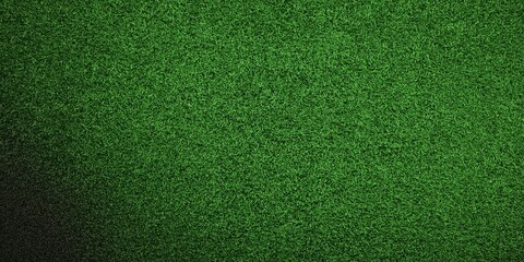 Green football soccer field grass texture background wallpaper with copy space.