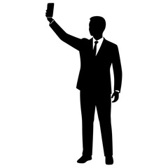 business man silhouette