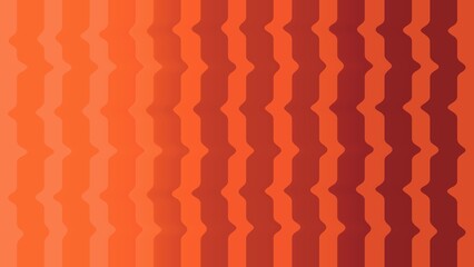 A seamless pattern of wavy vertical lines in shades of orange and red. Dynamic and visually interesting, suitable for backgrounds, wallpapers and textiles. Perfect for adding a warm and lively touch.