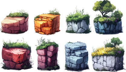 Fantasy Game Ground Tile