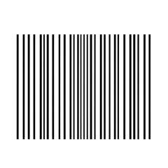 A grayscale image featuring a barcode pattern with vertical lines against a black background design created with generated ai
