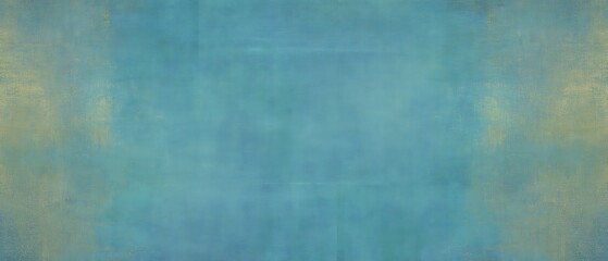 Obraz premium Textured turquoise background with subtle gold hues