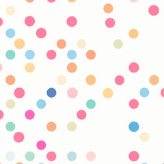 Obraz premium Dots pattern editable colorful background, dot vector, dot background