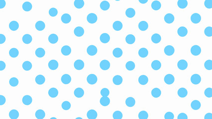 seamless pattern with blue circles