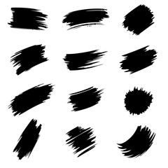 seamless pattern with brush strokes