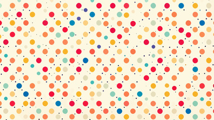 polka dots vectors and illustration, colorful dots background