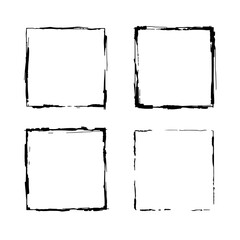 set of grunge papers