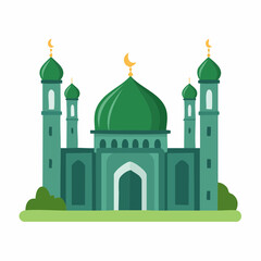 Fototapeta premium mosque vector illustration