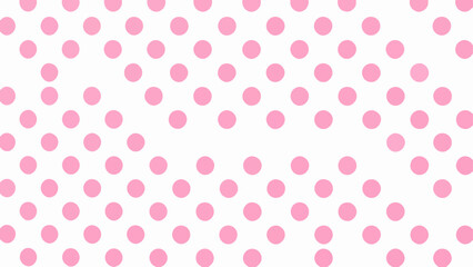 pink polka dots background