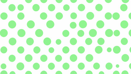 green polka dots background