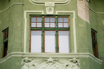 Street photography taken in Romania in the city of Sibiu.