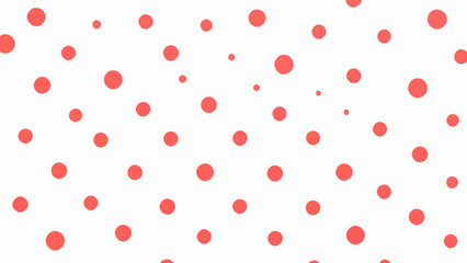 seamless pattern with red hearts