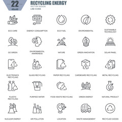 Flat Icons – Minimal Vector Set with Modern  Theme