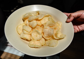 Photo Of A Plate Of Crackers
