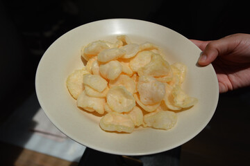 Photo Of A Plate Of Crackers