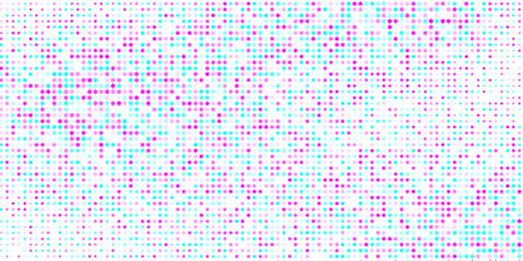 Colorful Halftone Pattern With Stars on a Light Background