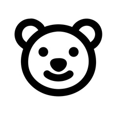 panda face vector © selina