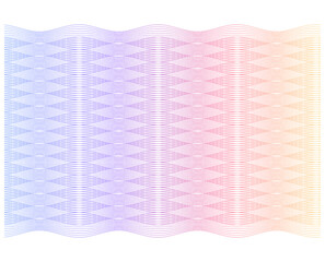 Abstract vector background design with maze mosaic texture. Soft rainbow color. Linear background....