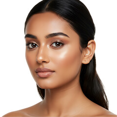 Radiant Beauty: A Portrait of a Young Woman