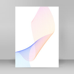 Design brochure A4 format advertising, jpg new product newsletters, technology graphics, report...