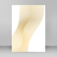 Easy editable jpg layout. design brochure A4 format advertising, for new product newsletters,...