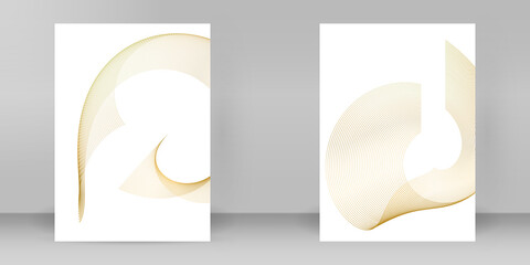 Easy editable jpg spiral, circle, lines. brochure A4 format advertising, for new product...