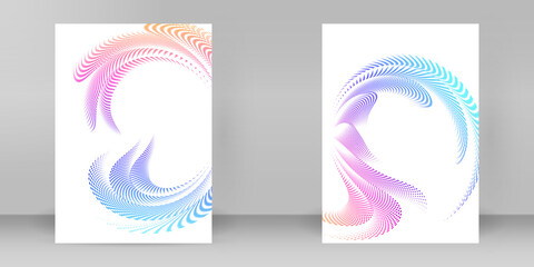 Easy editable jpg layout. design brochure A4 format advertising, for new product newsletters,...
