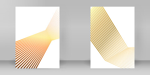 Business templates for multipurpose presentation. Easy lines circle eaves. design brochure A4...