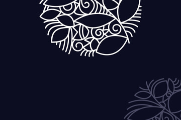 Colorful  alpona design vector, Mandala Design vector, Boishakhi Alpona Vector 