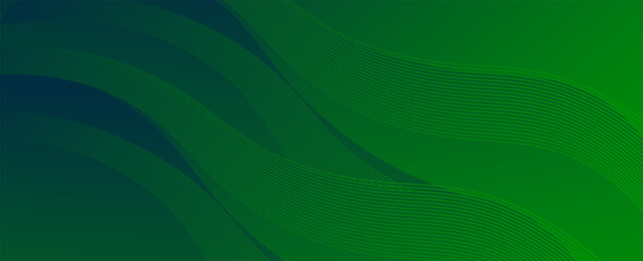 Minimal green gradient background. Vector illustration