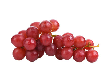 Grape red isolated on transparen png.