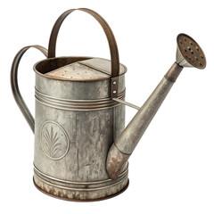 Vintage Metal Watering Can: Rustic Garden Decor & Home Improvement Inspiration