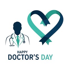 Celebrating Healthcare Heroes A Symbolic Doctor's Day Tribute with Heart and Appreciation for Medical Professionals and Their Dedication