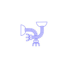 Fototapeta premium Manufacture Line Icon Collection