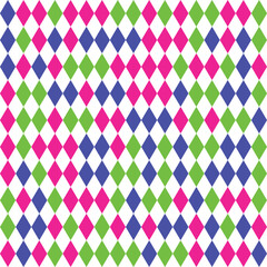 Harlequin Diamond Pattern, Bold Argyle