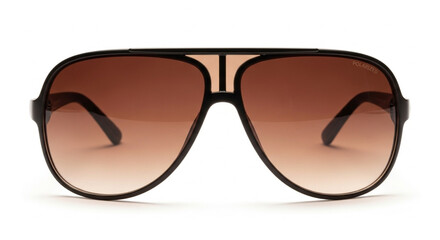 Polarized sunglasses isolated on white