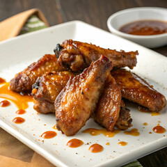smoked chicken wings