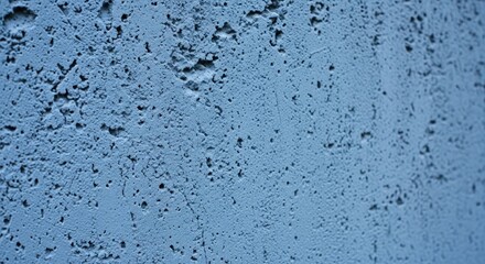 Frosty Blue Textured Concrete Wall Rough Finish Industrial Background