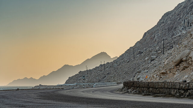 view of hasik in dhofar region of  oman 