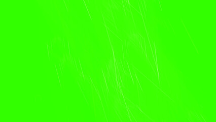 Floating Organic Green Shapes