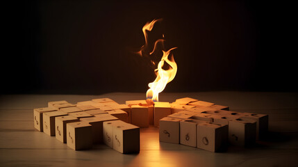 Business exit strategy planning concept. Owner developing plan for selling or transferring business operations.