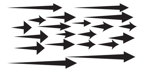 Arrow icon. Arrow icons set. Arrow collection. Simple arrow big set. vector eps 10