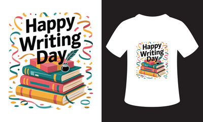 Fototapeta premium Writing Quote Typhography T-Shirt Design