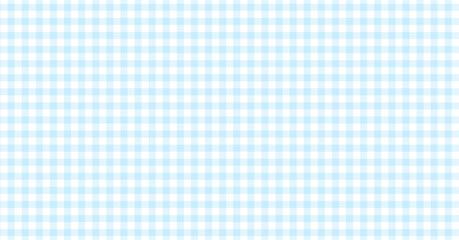 水色のギンガムチェックのパターン - シンプルでかわいい横長の背景やバナーの素材 - 1.91:1